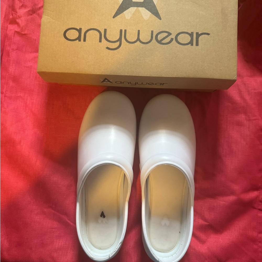 White nurses shoes